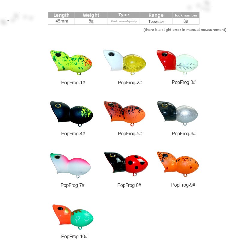 MUKUN 45mm 8g Mini Floating Fr - Fishing Lure Jerkbait 评论和价格
