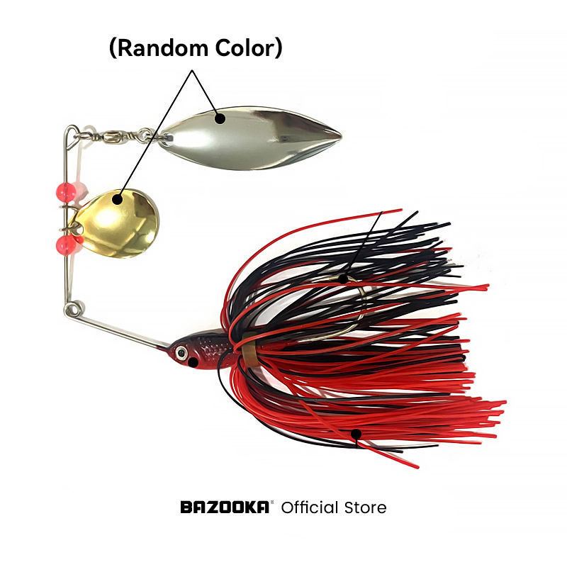 Bazooka 15g 18g Spinnerbait Fi - Fishing Lure Jerkbait 评论和价格