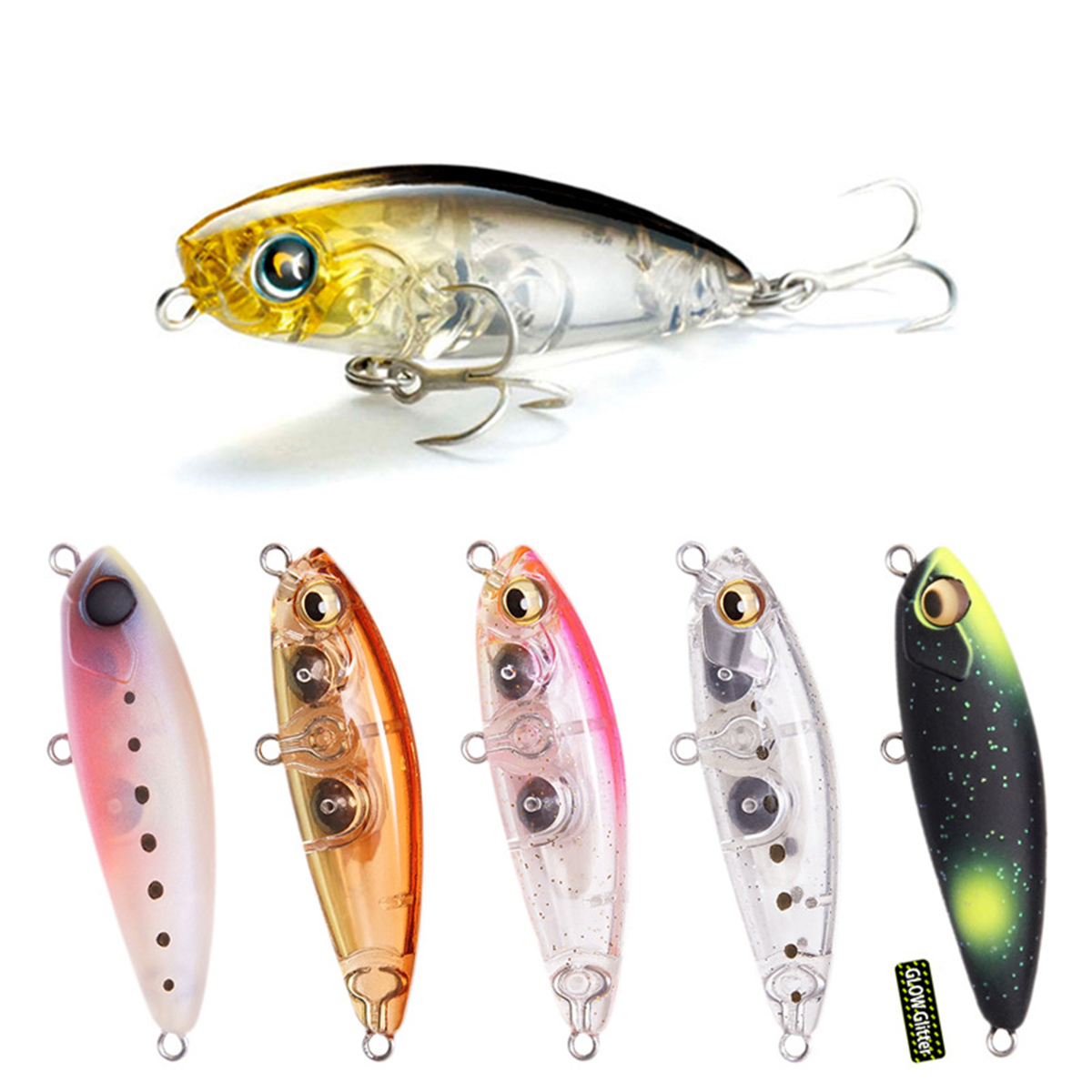 4.3cm 4.1g Fishing Lure Mini M - Fishing Lure Jerkbait 评论和价格