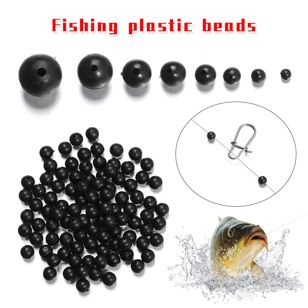 100pcs/lot Fishing Beads Space - Fishing Lure Accessories 评论和价格